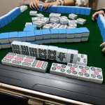 打麻将桌游日常玩耍棋牌室(真的会很爱，希望下次打麻将也是开心机器)-喵神素材库