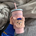 3迪士尼水杯杯套吸管杯(怎么会有如此可爱的杯子)-喵神素材库