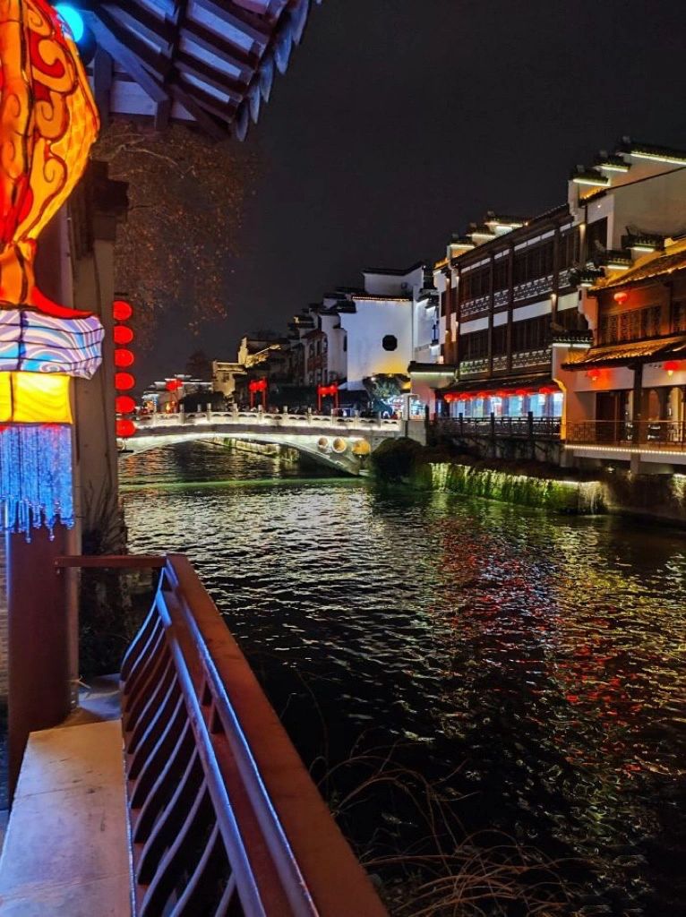 3旅游景点景区南京古秦淮夫子庙(南京的5A级景区，也是外地游客来南京必打卡的景点之一\\t)-喵神素材库