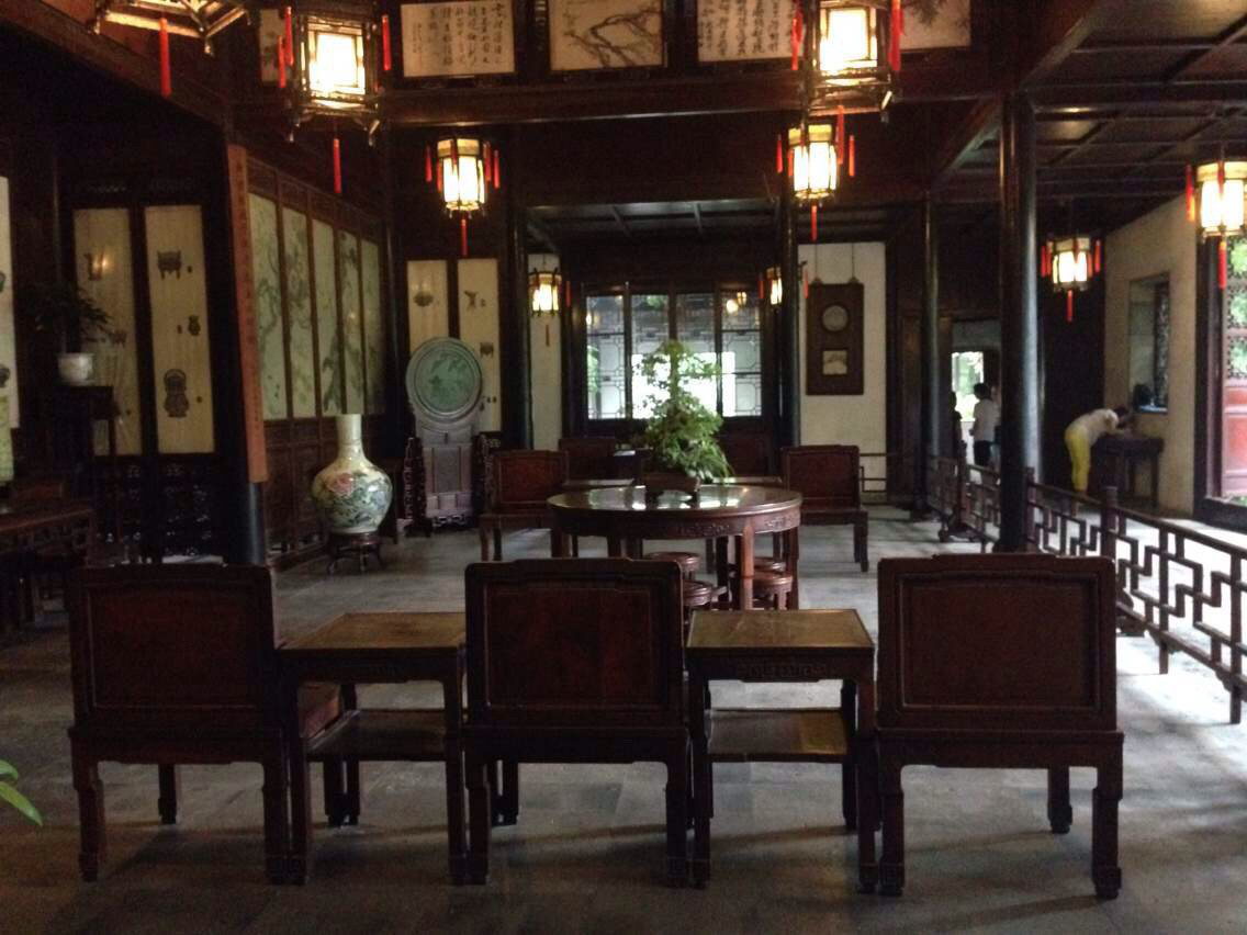 3旅游景点景观园林参观狮子林(真的很佩服古人的智慧)-喵神素材库