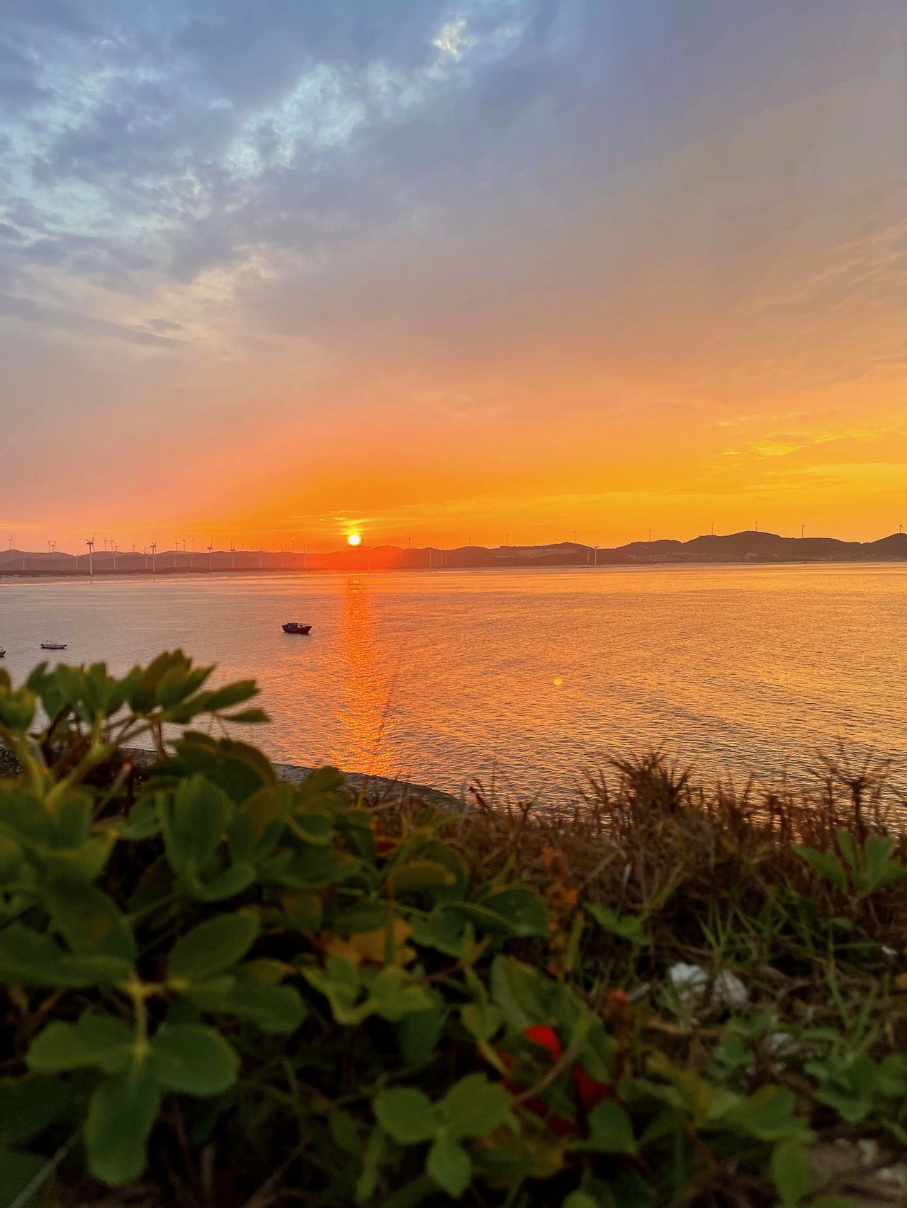 3旅游度假风景落日大海福建平潭岛(夏天去平潭不止有蓝眼泪，还可以去长江澳看一场绝美日落)-喵神素材库