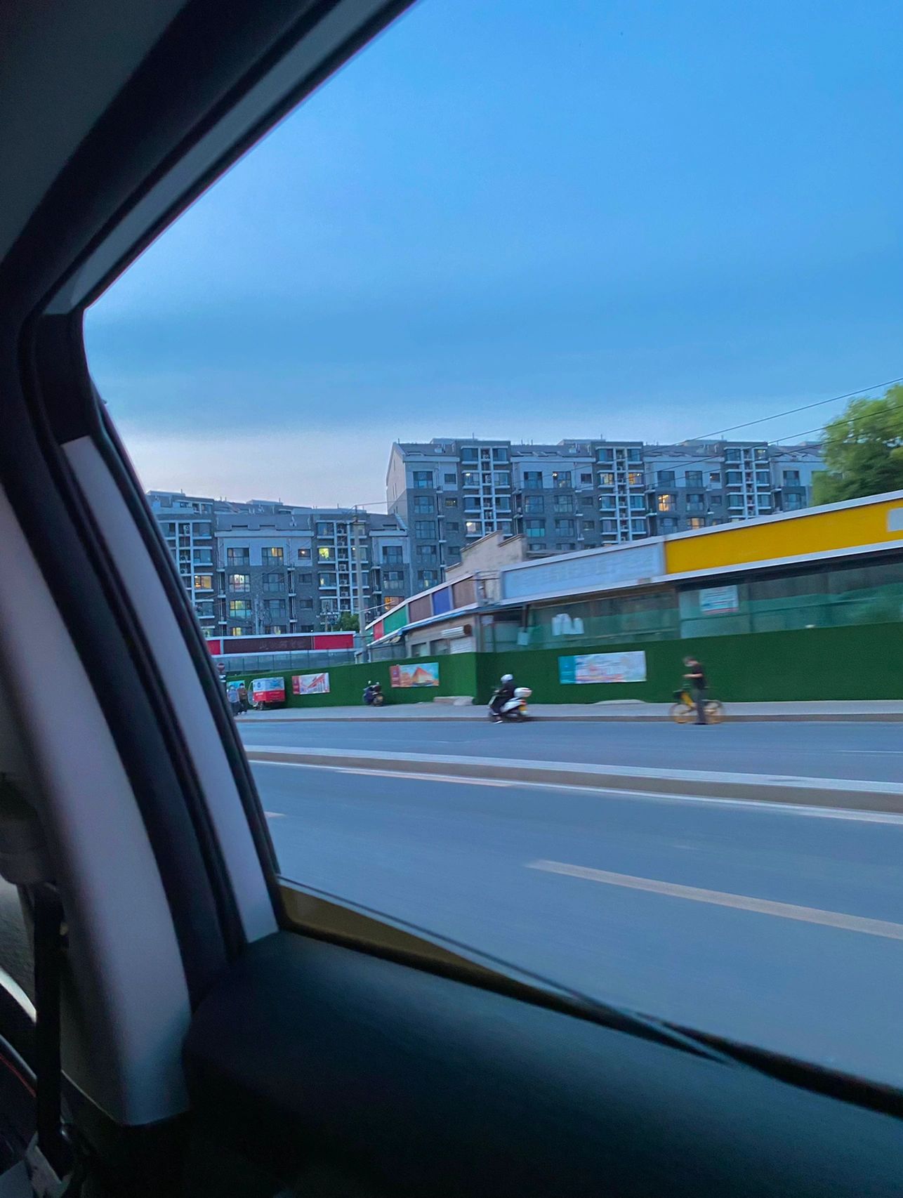 北京风景拍照旅游摄影(那一天的暮色是浅蓝的很温柔，原来并不只有阳光明媚才是唯一的好看。)-喵神素材库