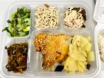 公司食堂午餐美食健康搭配午饭蔬菜(公司食堂一周伙食，大家觉得怎么样？)-喵神素材库