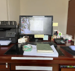 3工作上班办公室(只有持续的自律和学習才能带领我们登上新的只是高峰，从而让我们成功上岸。)-喵神素材库