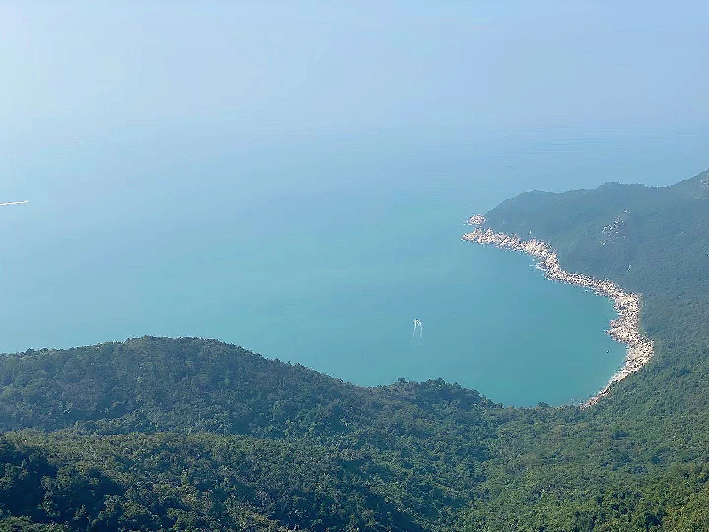 海边风景旅游拍照船(保持热爱，奔赴山海。 )-喵神素材库