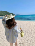 8三亚海边美景美女(  风和日丽)-喵神素材库