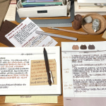 读书学习笔记书桌文具(好久不见！！！)-喵神素材库