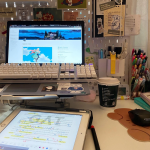 学习笔记文具书桌(自律  )-喵神素材库