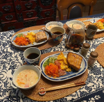 美食聚会应酬西餐料理(“不需要在不同的人身上找新鲜感 这世上汤汤粉粉 日料西餐 六点的早餐和半夜的宵夜 都该和同一个人吃” ​​​ )-喵神素材库