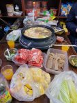 2家庭火锅晚上晚餐美食(最近烧饭真的很懒，不如来一顿家庭火锅啊)-喵神素材库