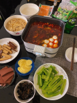家庭聚会火锅美食( 在家吃火锅)-喵神素材库