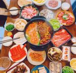 美食火锅聚会(这满满一桌啊)-喵神素材库