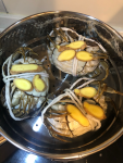 美食螃蟹大闸蟹阳澄湖大闸蟹(大闸蟹季又到了，以前，每年只要大闸蟹一上市，我就会给老母亲送去尝鲜，因为她超爱。)-喵神素材库
