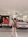 4保时捷下班跑车奢饰品开车美女身材(我的跑车)-喵神素材库
