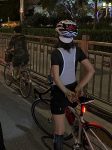 运动健身骑车夜景(週六晚上想偷懶結果還是鼓勵自己活動一下畢竟北京的好天兒都是賞來的 )-喵神素材库
