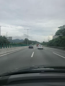 3高速开车出差旅游自驾( 天气不是很美丽)-喵神素材库