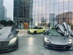 4奔驰C级开车飙车兄弟聚会(日常溜车 )-喵神素材库
