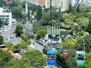 旅行旅游风景缆车(带着孩子出来玩)-喵神素材库