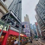3城市风景建筑街拍香港海报道路公交车下雨雨天(雨中的香港 )-喵神素材库