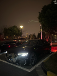2奥迪A6豪车晚上车内听歌(浪漫永不过时 热爱只给奥迪)-喵神素材库