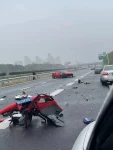 车祸事故撞车(太赶时间了真是不能着急幸好人没什么大事)-喵神素材库