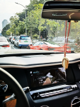 3豪车法拉利路上风景车况堵车( 其实早睡两个小时也不会错过什么重要消息)-喵神素材库