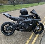 4雅马哈黑武士机车摩托车(最帅的机车，没有之一，不服来辩)-喵神素材库