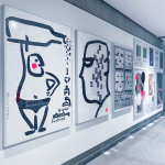 3看展展会艺术品海报中国国际海报双年展(CIPB)(时间瞬变，期待更多元、更开放和更具革新精神的海报设计作品。)-喵神素材库