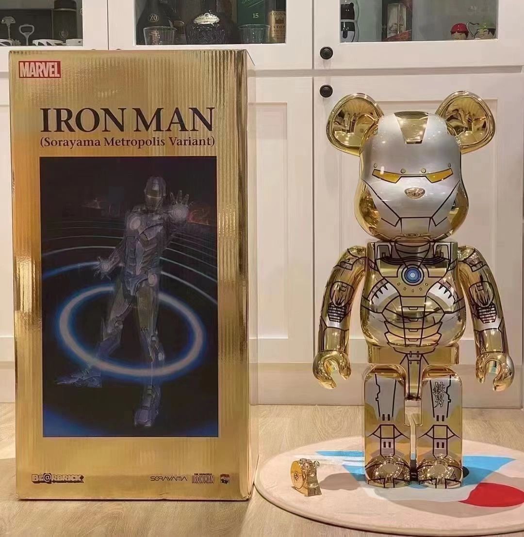 4积木熊bearbrick模型手办(大人也要玩玩具)-喵神素材库