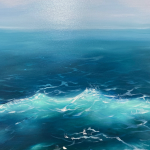 画画，白天(打算画一组大尺寸的海浪)-喵神素材库