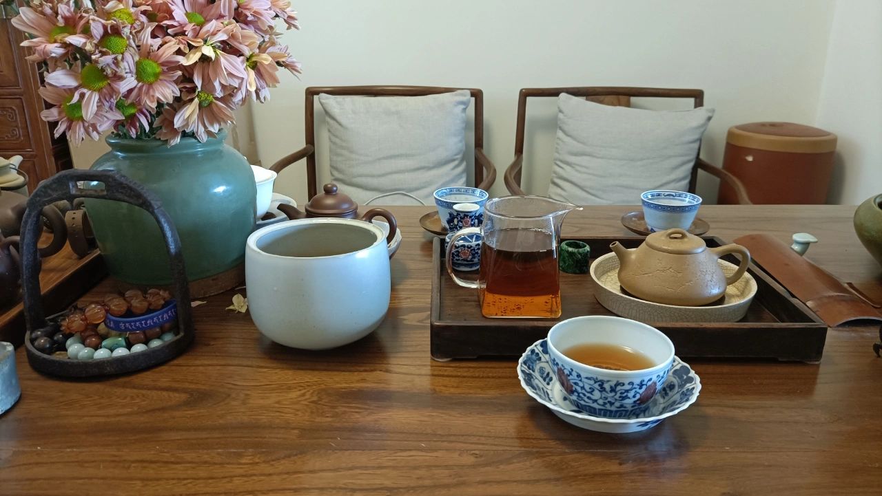 喝茶茶具茶器茶室茶生活茶艺(不一定会按你想要的方式去进行​它也许会给你一段时间)-喵神素材库