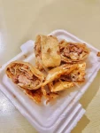 美食喝茶茶艺( 罐罐茶 油炸小黄鱼 熏肉大饼)-喵神素材库