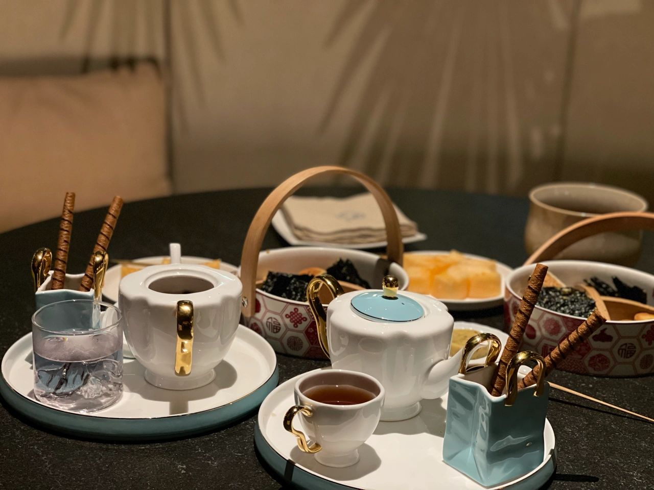 4成都隐溪茶馆喝茶茶具茶艺闺蜜聚会(得失有常 荣枯随缘)-喵神素材库