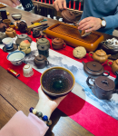 喝茶茶具茶器紫砂壶茶室茶台茶艺(茶之为饮，发乎神农氏，闻于鲁周公。)-喵神素材库