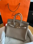 6爱马仕 birkin25大象灰奢饰品包包女士(昨天去拿包啦啦啦)-喵神素材库