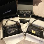 6包包限量黑色(最近包运好到爆炸！一天买到三只经典款的黑金 而且都是最难买的小号！)-喵神素材库