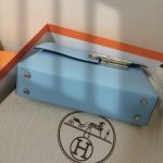 5HERMES爱马仕miniverrouP3北方蓝包包链条(爱了爱了，这个颜色的包包与夏天更配哦！)-喵神素材库