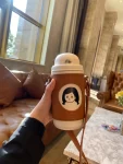 水杯杯子控高颜值随身(自从有了这个水杯。一天能喝3000毫升水。不能骗姐妹们。自从有了这个水杯，只要出门都带着。连家人都说我年轻了10几岁。✌)-喵神素材库