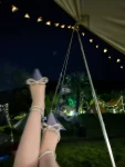夜景高跟鞋腿(bulingbuling的 白天晚上都好看我发现果然这个姿势才能显现出)-喵神素材库