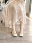 穿搭高跟鞋凉鞋(颜色是奶奶的白色！！)-喵神素材库