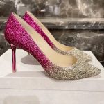 奢饰品高跟鞋女鞋Jimmy choo 高跟鞋(亮闪单高跟鞋)-喵神素材库