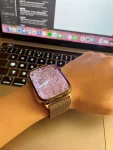 手表，手表，表带，iwatch7  (金色不锈钢，金色表带)-喵神素材库