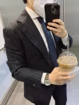 3sartorial 西服定制咖啡奶茶手表苹果手机男装穿搭(形象不错)-喵神素材库