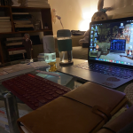 加班工作学习笔记本晚上(今天呗忙)-喵神素材库