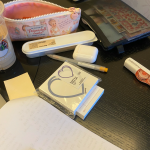 学习，星巴克，书桌，读书，看书，笔记本(期待着开学啦)-喵神素材库