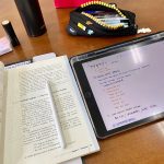 学习书籍笔记书桌笔记本网课课件(下午好啊大家)-喵神素材库