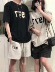 3服装衣服秀恩爱Essentials短袖短裤套情侣装(男女同款 的好听名字就是情侣装)-喵神素材库