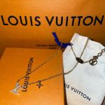 3奢侈品购物收到礼物LV项链(实物太美了，最喜欢布灵布灵 的东西了)-喵神素材库