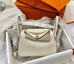 4爱马仕女包奢饰品礼物收到礼物(爱马仕 mini lindy )-喵神素材库