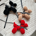 DIY手工制作礼物挂件(又是165圈的气球狗三只车挂)-喵神素材库